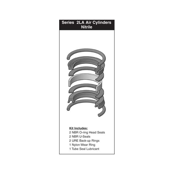 Atlas - After Market Parts Hydraulic Cylinder Repair Kit- 2 NBR PK PK2002MA01 - main